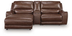 DeepWakes Power Reclining Sectional with Chaise - Dream Home Furniture & Mattress (Waite Park, MN)