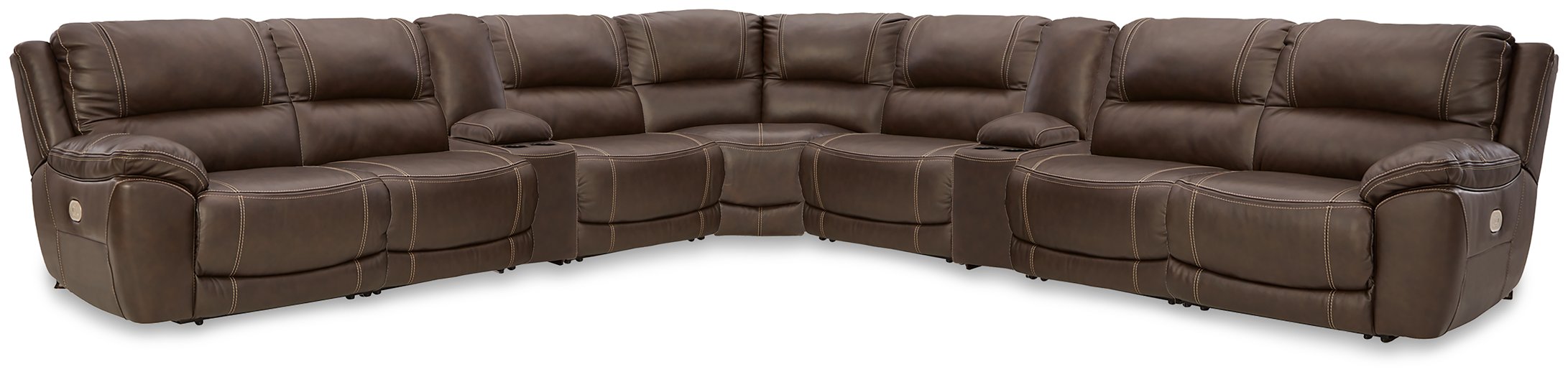 Dunleith Power Reclining Sectional - Dream Home Furniture & Mattress (Waite Park, MN)