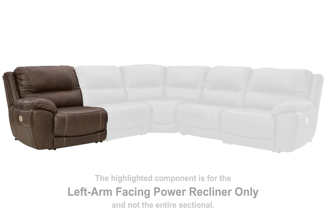 Dunleith Power Reclining Sectional - Dream Home Furniture & Mattress (Waite Park, MN)