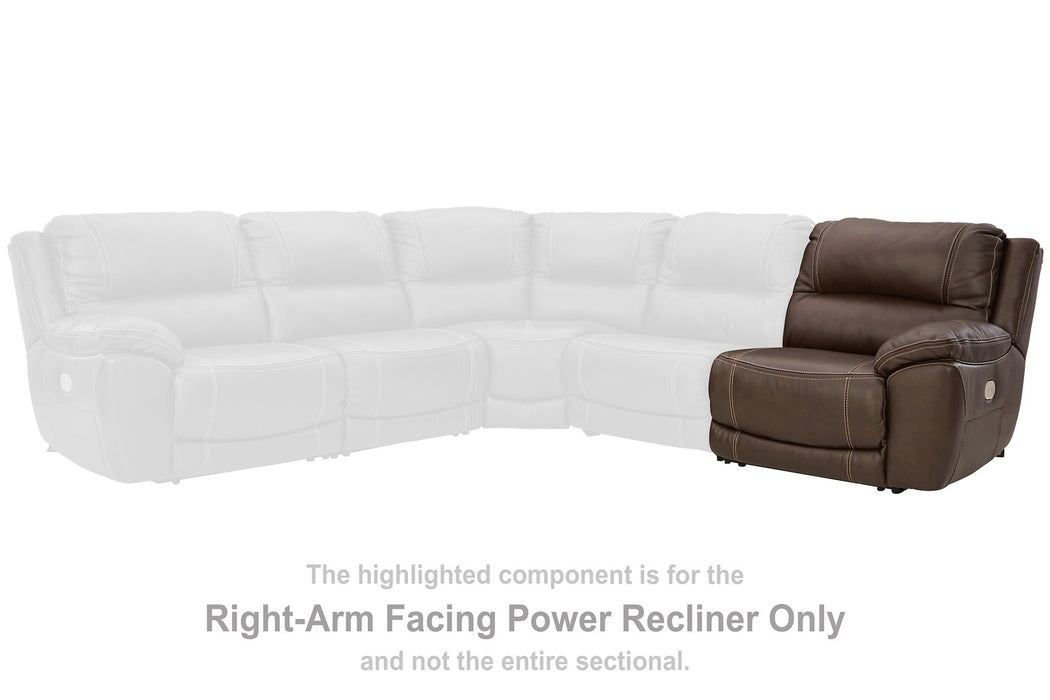Dunleith Power Reclining Sectional - Dream Home Furniture & Mattress (Waite Park, MN)