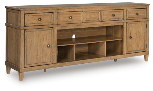 Sharlance 81" TV Stand - Dream Home Furniture & Mattress (Waite Park, MN)