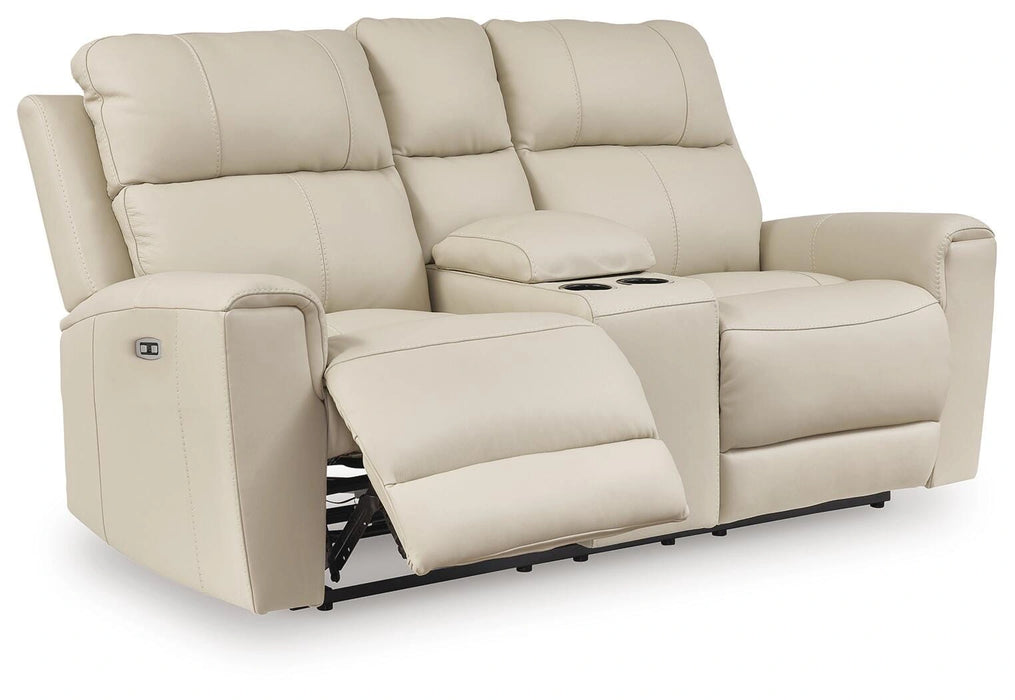 Dahlmoore Power Reclining Loveseat with Console - Dream Home Furniture & Mattress (Waite Park, MN)