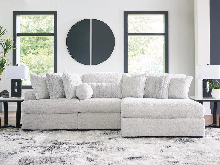 Cuddle Plush Sectional with Chaise - Dream Home Furniture & Mattress (Waite Park, MN)