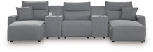 Modmax Power Reclining Sectional with Chaise - Dream Home Furniture & Mattress (Waite Park, MN)