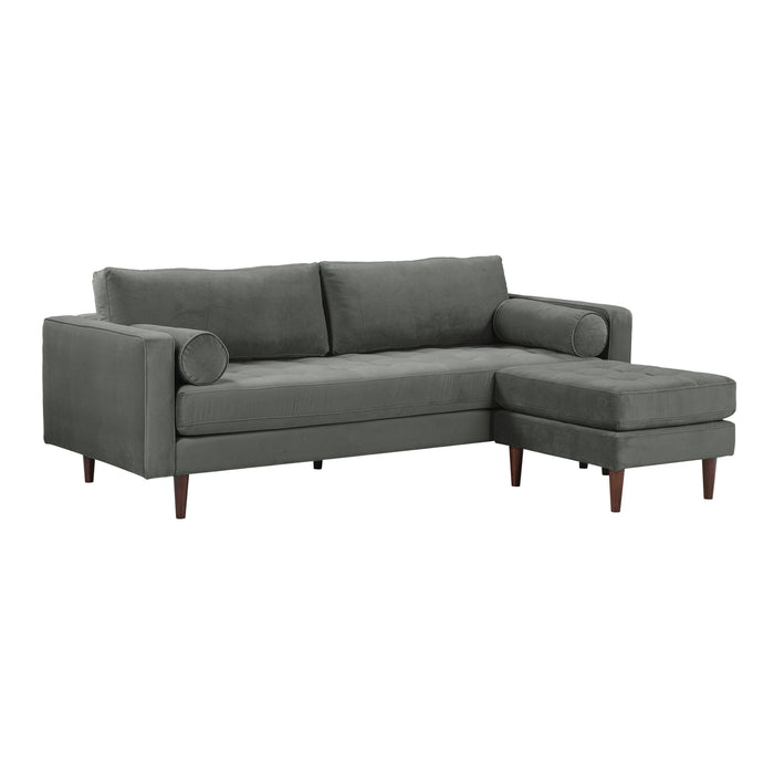 Cave 2-Piece Performance Velvet Sectional