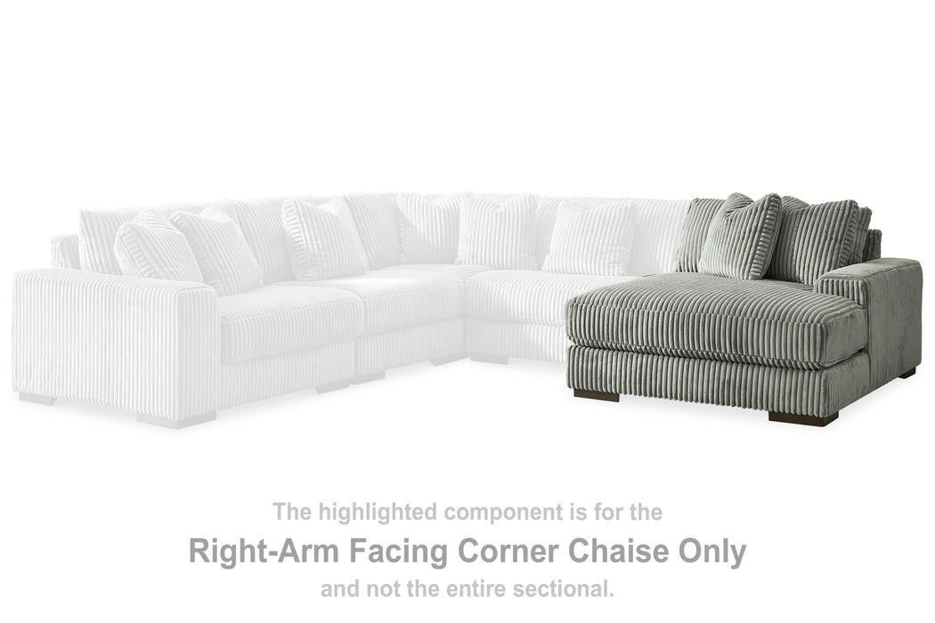 Lindyn Sectional with Chaise - Dream Home Furniture & Mattress (Waite Park, MN)