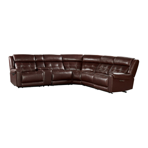 Regis Dual-Power Sectional - Dream Home Furniture & Mattress (Waite Park, MN)