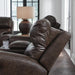 Crossplex Power Reclining Loveseat with Console - Dream Home Furniture & Mattress (Waite Park, MN)