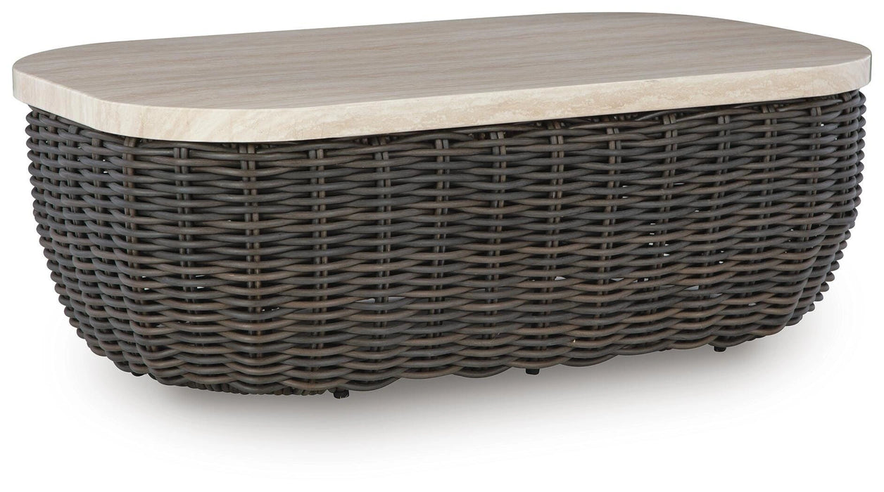 Kimora Outdoor Coffee Table - Dream Home Furniture & Mattress (Waite Park, MN)