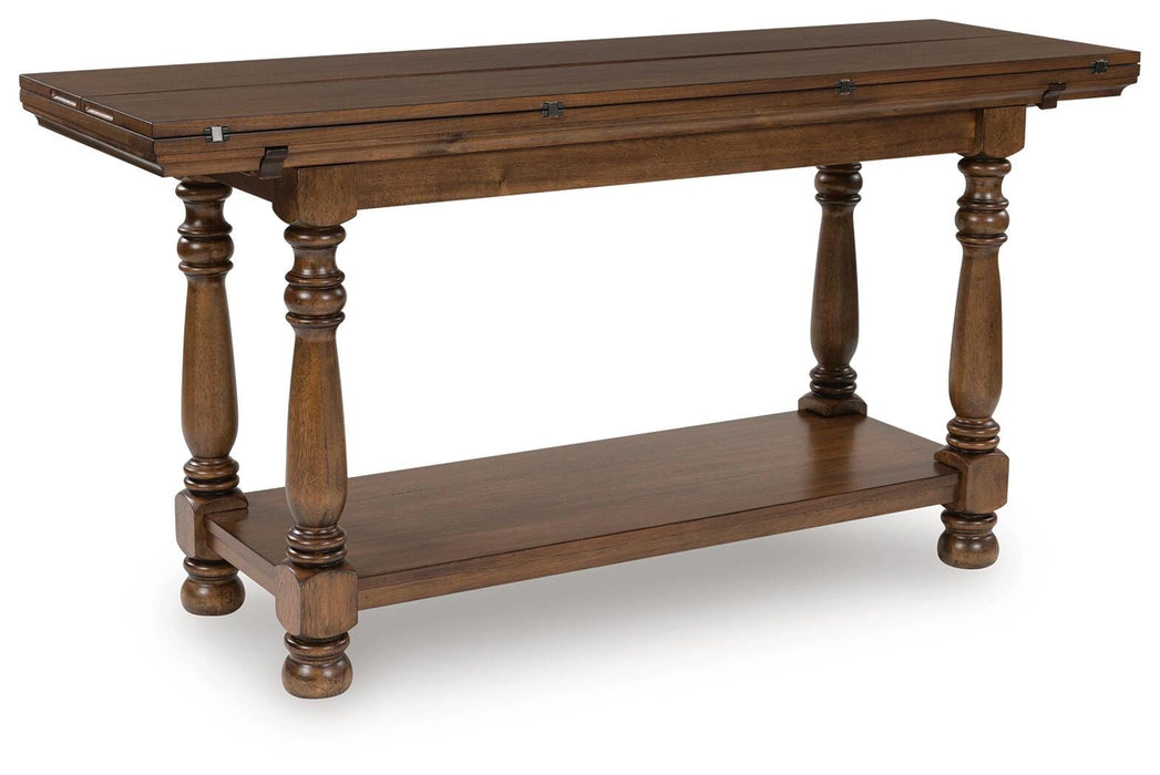 Sturlayne Flip Top Sofa Table - Dream Home Furniture & Mattress (Waite Park, MN)
