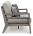 Hillside Barn Outdoor Loveseat with Cushion - Dream Home Furniture & Mattress (Waite Park, MN)