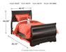 Huey Vineyard Bedroom Set - Dream Home Furniture & Mattress (Waite Park, MN)