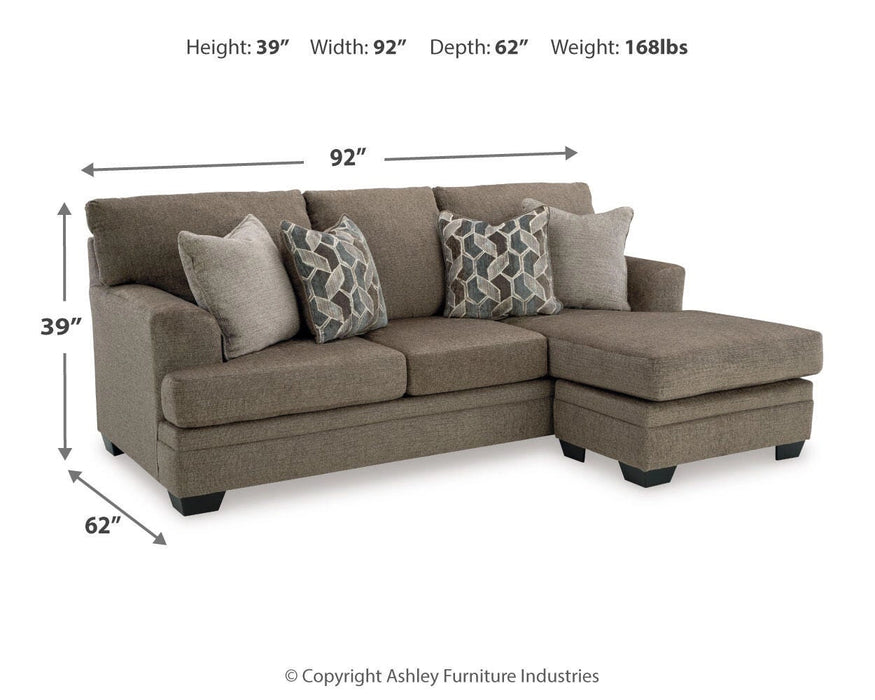 Stonemeade Sofa Chaise - Dream Home Furniture & Mattress (Waite Park, MN)