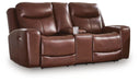 Next Move Power Reclining Loveseat with Console - Dream Home Furniture & Mattress (Waite Park, MN)