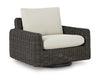 Kimora Outdoor Swivel Lounge Chair - Dream Home Furniture & Mattress (Waite Park, MN)