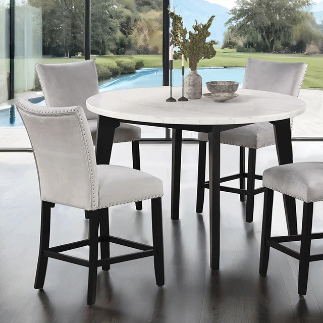 Sabro Round Counter Ht. Table - Dream Home Furniture & Mattress (Waite Park, MN)