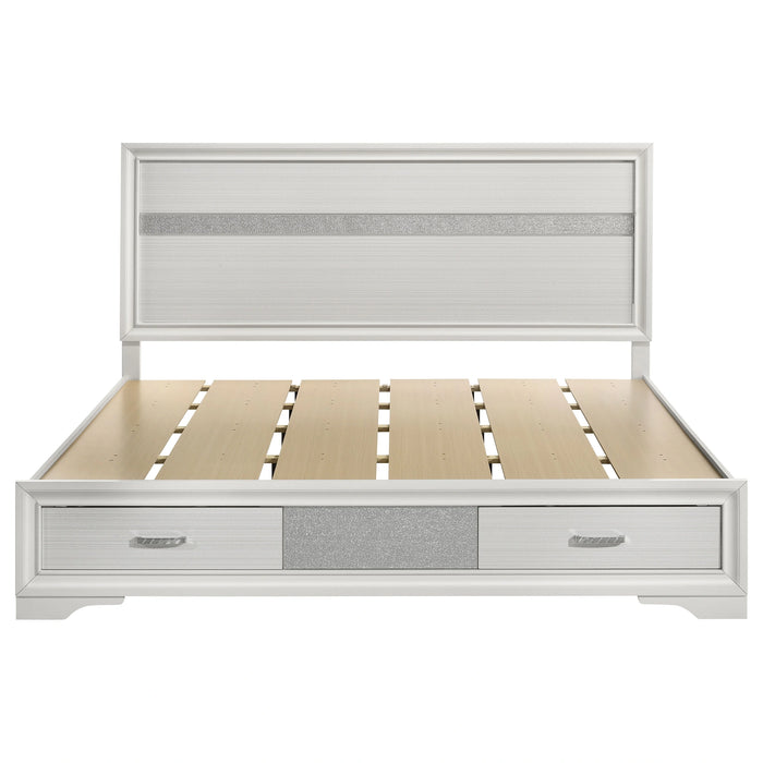 Miranda Panel Platform Storage Bed
