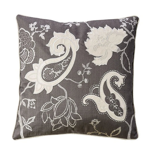 Nana Gun Metal 20" X 20" Pillow, Gunmetal (2/CTN) - Dream Home Furniture & Mattress (Waite Park, MN)