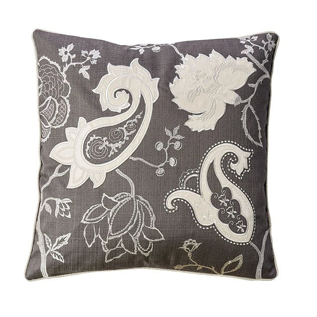 Nana Gun Metal 20" X 20" Pillow, Gunmetal (2/CTN) - Dream Home Furniture & Mattress (Waite Park, MN)