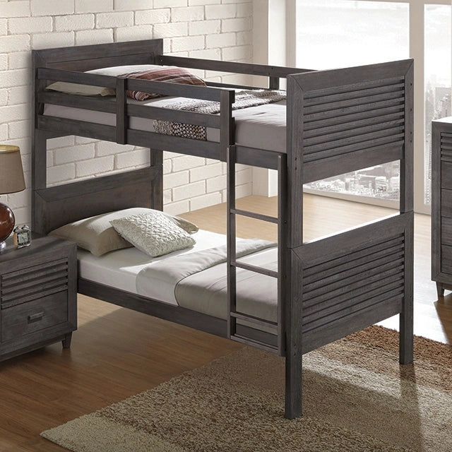 Witham Twin/Full & Twin/Twin Bunk Bed - Dream Home Furniture & Mattress (Waite Park, MN)