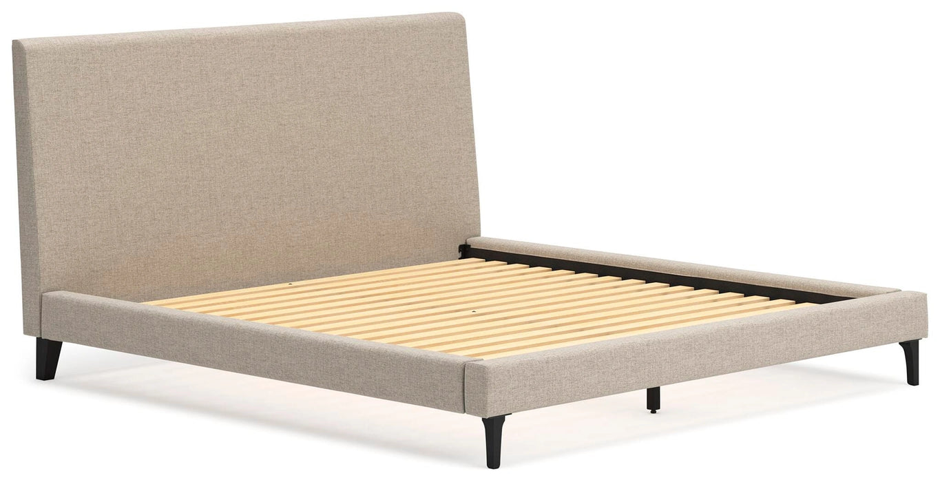 Cielden Upholstered Bed with Roll Slats - Dream Home Furniture & Mattress (Waite Park, MN)