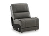 5Z - Pittson Power Sectional Reclining Sofa - Dream Home Furniture & Mattress (Waite Park, MN)