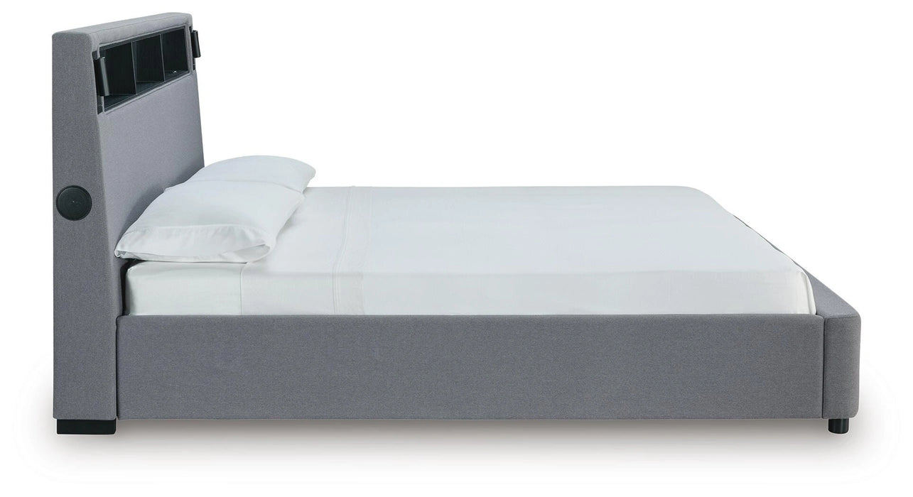 Verishaw Upholstered Bed - Dream Home Furniture & Mattress (Waite Park, MN)
