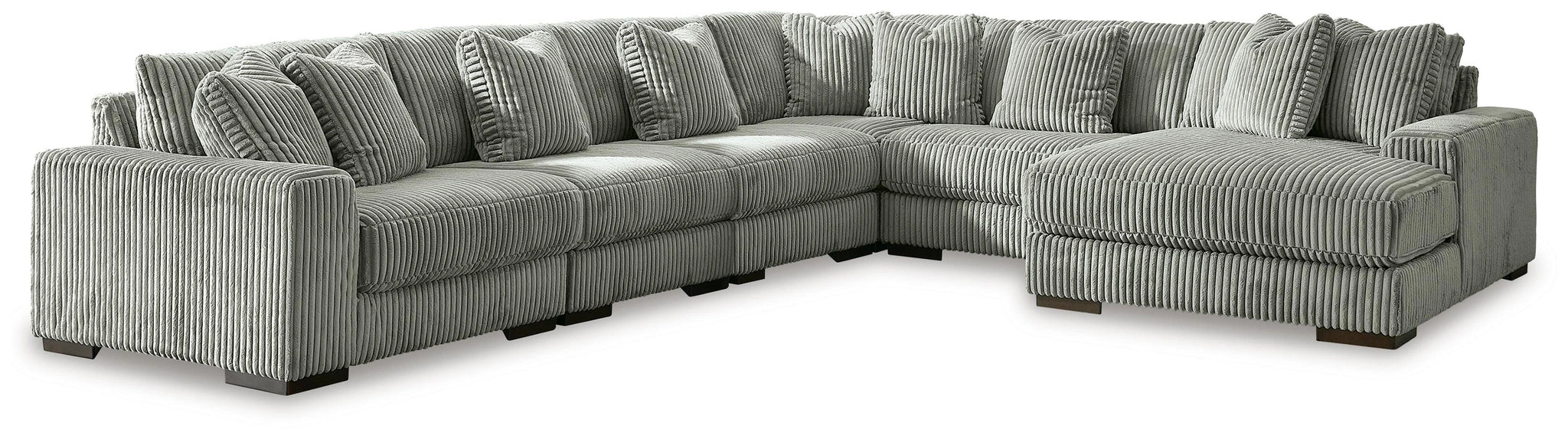 Lindyn Sectional with Chaise - Dream Home Furniture & Mattress (Waite Park, MN)