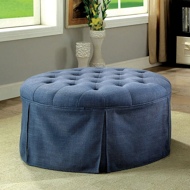 Claes Round Ottoman - Dream Home Furniture & Mattress (Waite Park, MN)
