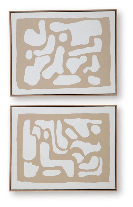 Waldett Wall Art (Set of 2) - Dream Home Furniture & Mattress (Waite Park, MN)