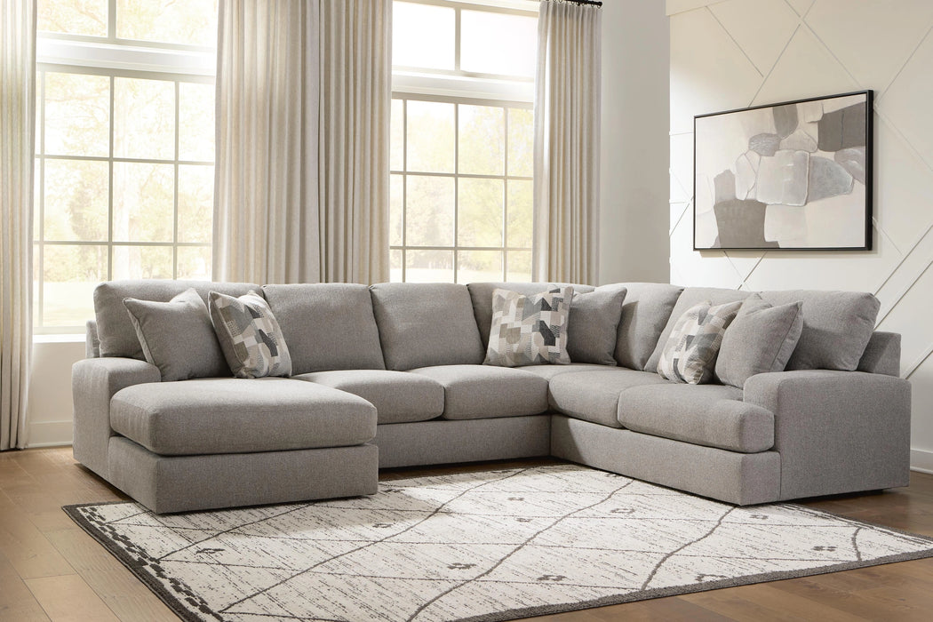 Lindon Sectional with Chaise - Dream Home Furniture & Mattress (Waite Park, MN)