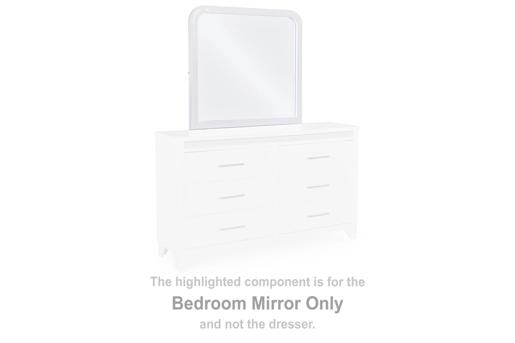 Jarlee Dresser and Mirror - Dream Home Furniture & Mattress (Waite Park, MN)