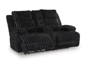 Rhine Falls Reclining Loveseat with Console - Dream Home Furniture & Mattress (Waite Park, MN)