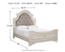Realyn Upholstered Bed - Dream Home Furniture & Mattress (Waite Park, MN)