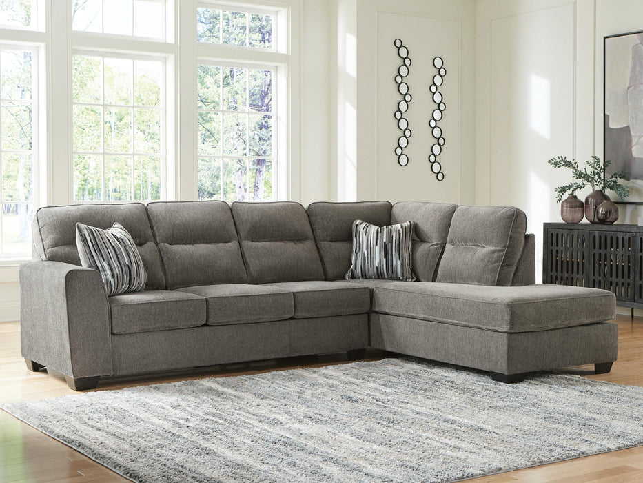 Olten Sectional with Chaise - Dream Home Furniture & Mattress (Waite Park, MN)