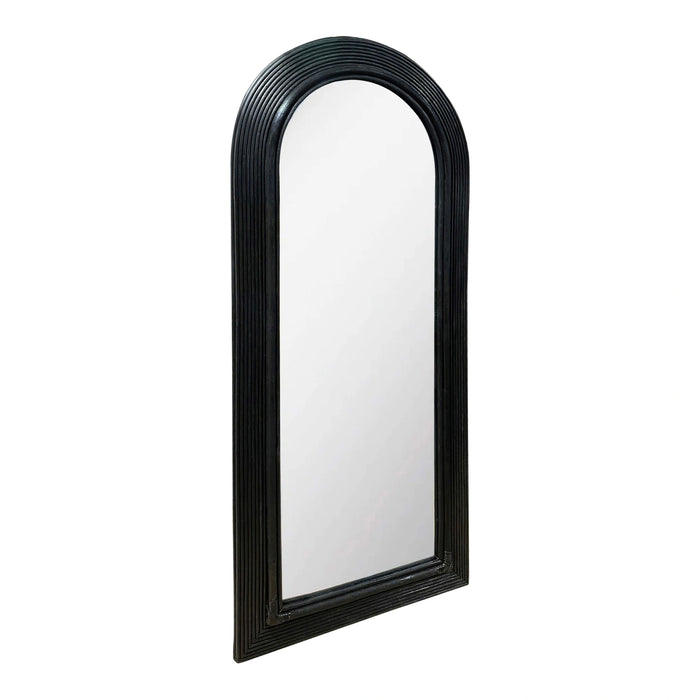 Tanya 70" Rattan Floor Mirror