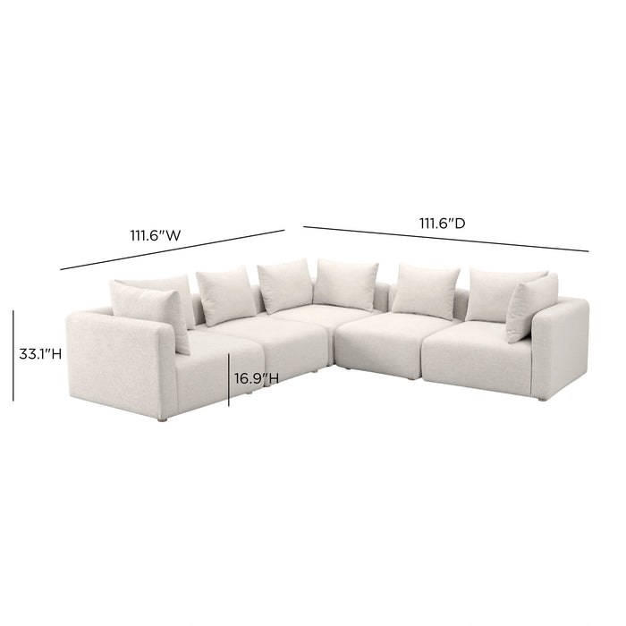 Hangover 5-Piece L-Sectional