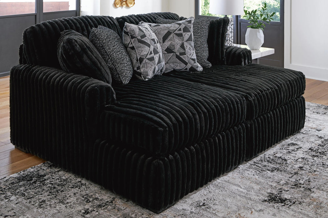 Midnight-Madness Super Chaise - Dream Home Furniture & Mattress (Waite Park, MN)