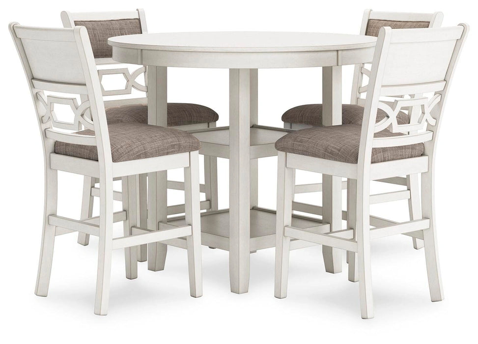 Erinberg Counter Height Dining Table and 4 Barstools (Set of 5) - Dream Home Furniture & Mattress (Waite Park, MN)