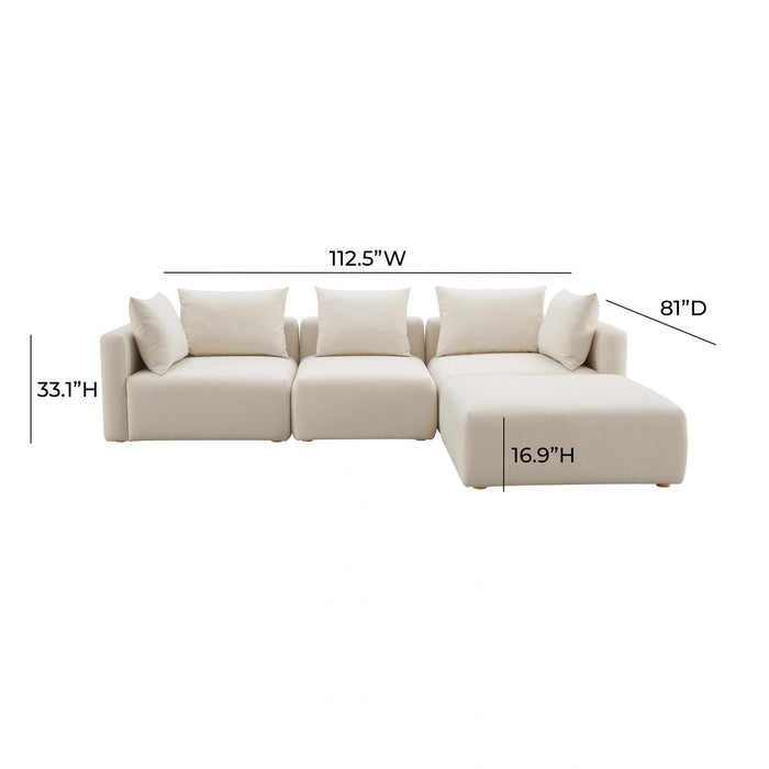 Hangover 4-Piece Sectional