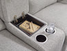 Acklen Place Power Sectional Reclining Sofa with Storage Console - Dream Home Furniture & Mattress (Waite Park, MN)