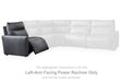 ModZ Power Reclining Sectional with Audio Consoles - Dream Home Furniture & Mattress (Waite Park, MN)