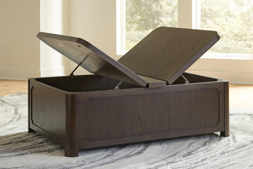 Breckington Coffee Table With Storage - Dream Home Furniture & Mattress (Waite Park, MN)
