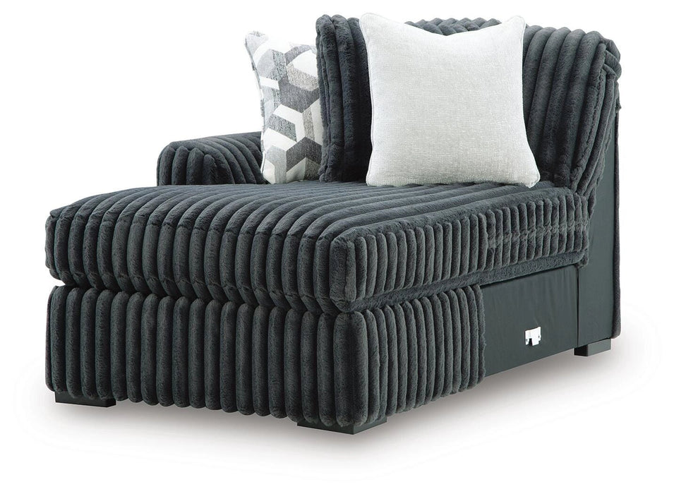 Midnight-Madness Super Chaise - Dream Home Furniture & Mattress (Waite Park, MN)