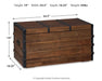 Kettleby Storage Trunk - Dream Home Furniture & Mattress (Waite Park, MN)