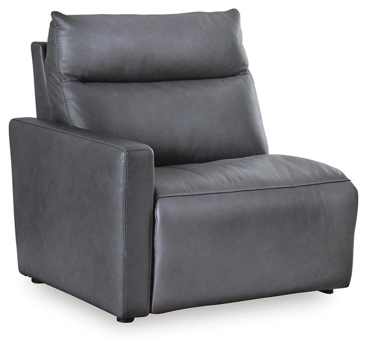 ModZ Power Reclining Sectional with Audio Consoles - Dream Home Furniture & Mattress (Waite Park, MN)