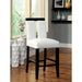 LUMINAR II Black/White Counter Ht. Chair (2/CTN) - Dream Home Furniture & Mattress (Waite Park, MN)