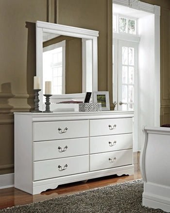 Anarasia Dresser and Mirror - Dream Home Furniture & Mattress (Waite Park, MN)
