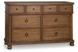 Rowlenstown Dresser - Dream Home Furniture & Mattress (Waite Park, MN)