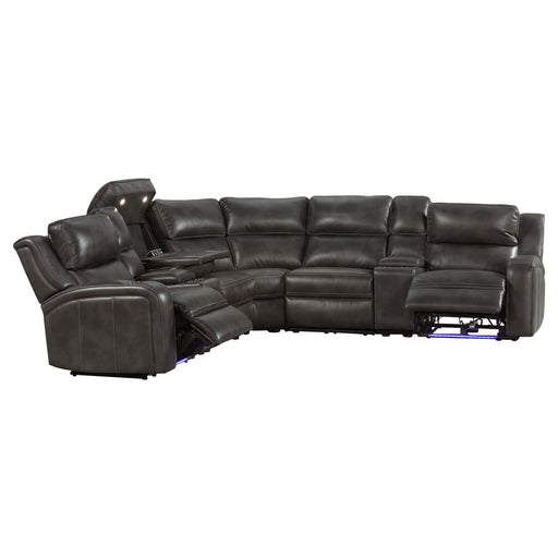 Silhouette Dual-Power Sectional Set - Dream Home Furniture & Mattress (Waite Park, MN)